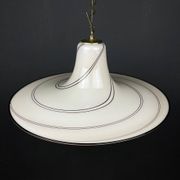 Beige Murano glass pendant, Italy, 1970s