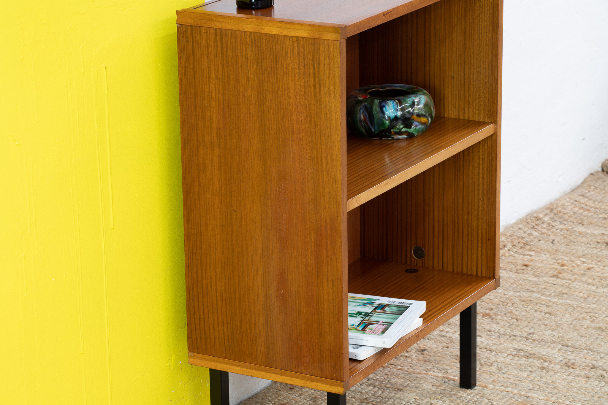 Vintage Scandinavian Bookcase – 62.5 cm