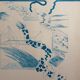 Original lithograph signed by Gérald Diaz, dit GÉRARDIAZ, Les vacances (essays), 1969