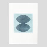 abstract illustration - M187 - painting signed Eawy