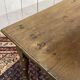 19th-century desk in walnut and oak