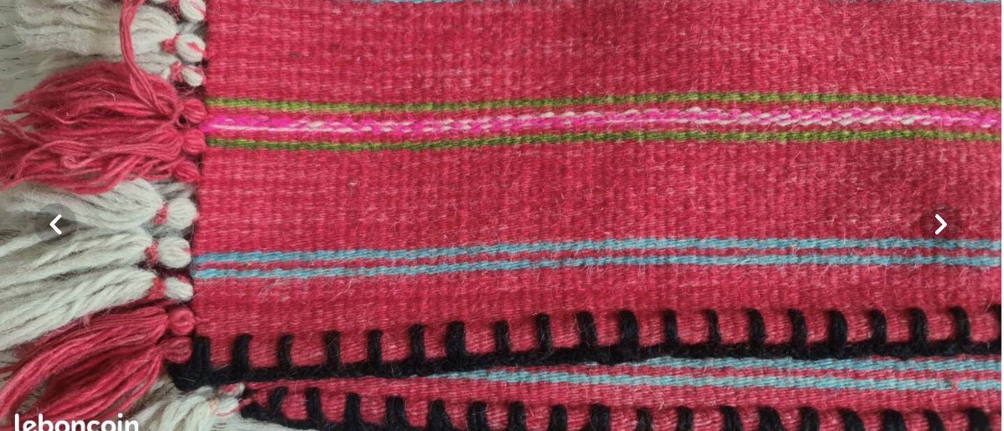 Tapis artisanat crétois comme neuf