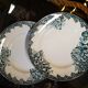 16 plates made of ancient earthenware
