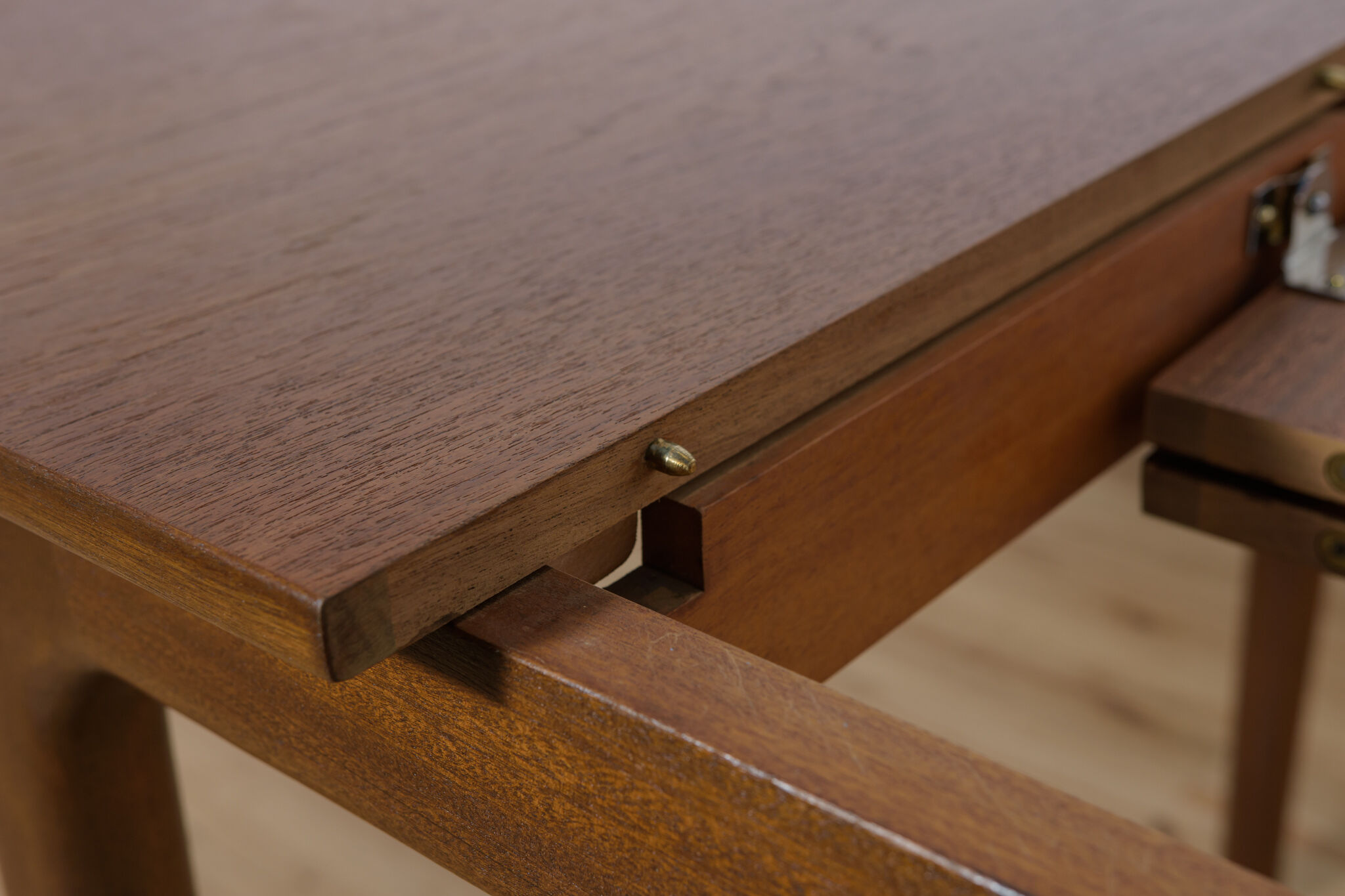 Teak extendable dining table from mcintosh, 1960s