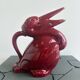 Poët Laval ceramic zoomorphic pelican pitcher