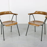 Vintage 4455 dining chair by Niko Kralj, 1970s
