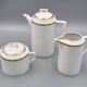 Art Déco Porcelain Coffee Set „Modern”, Porzellanfabrik Merkelsgrün