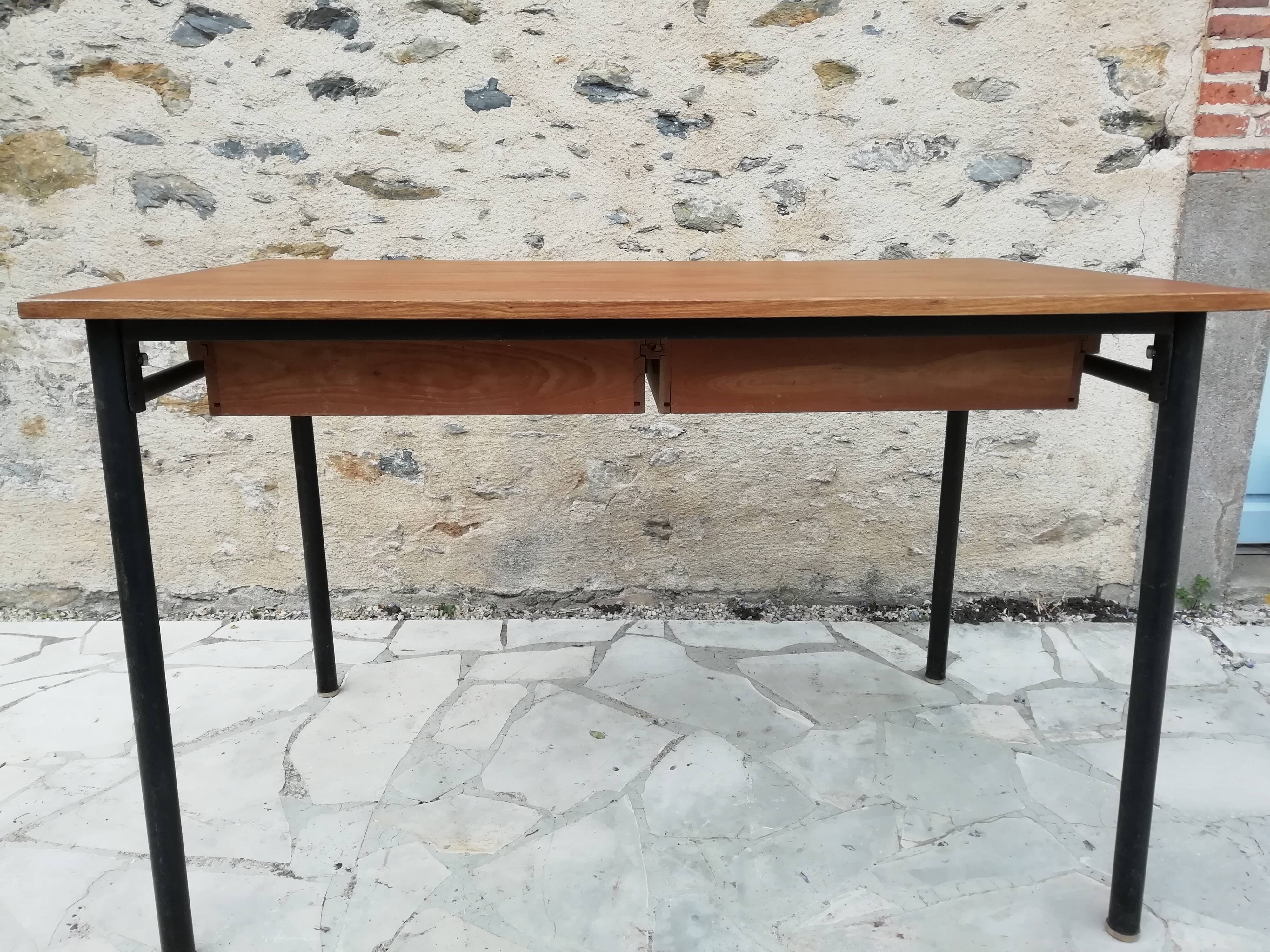 Vintage oak desk/table