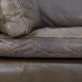 Mid-Century Modern Vintage Leather Cromwell Sofa by Arne Norell, 1960s