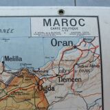 School Vidal-Lablache n ° 44 Morocco map