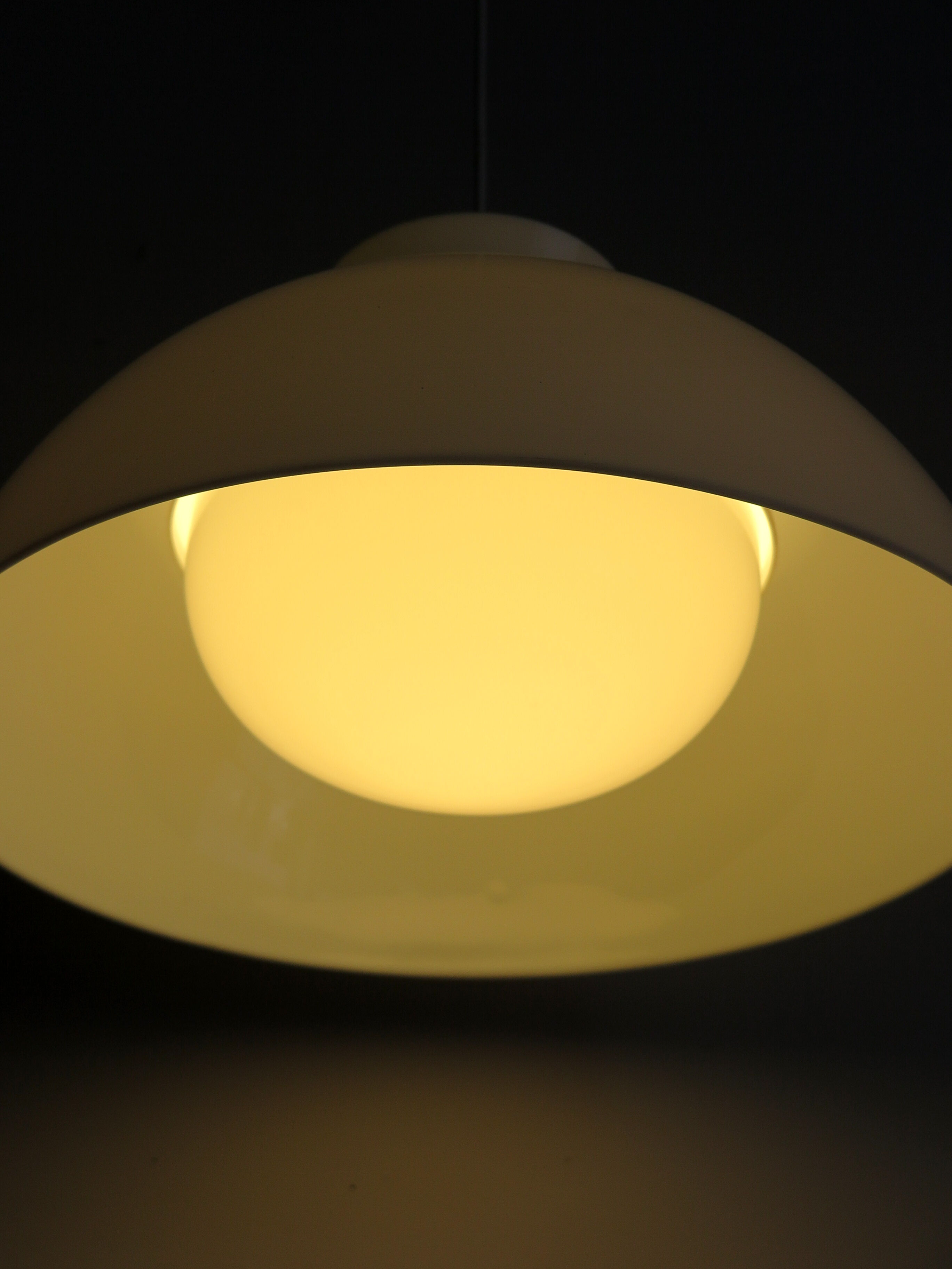 Achille e Pier Giacomo Castiglioni per Kartell plastic pendant lamp, 1959