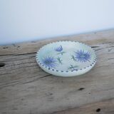 Vintage ceramic thistle plate by Marie Madeleine Jolly