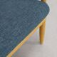 Vintage danish lounge chair, 1970s new upholstery