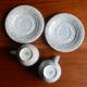 Bavaria, 2 coffee cups, 80s sandstone cups, West Germany