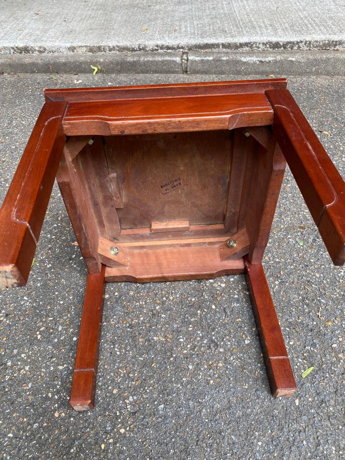 Asian solid wood coffee table side table