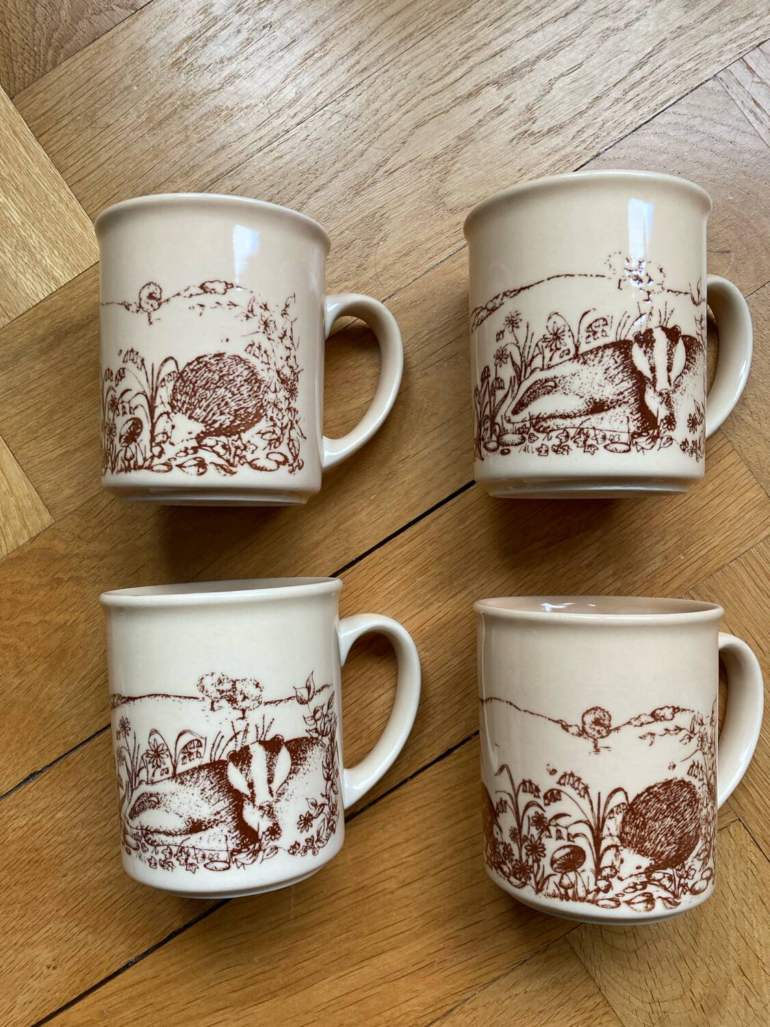 Vintage Churchill mugs made in England