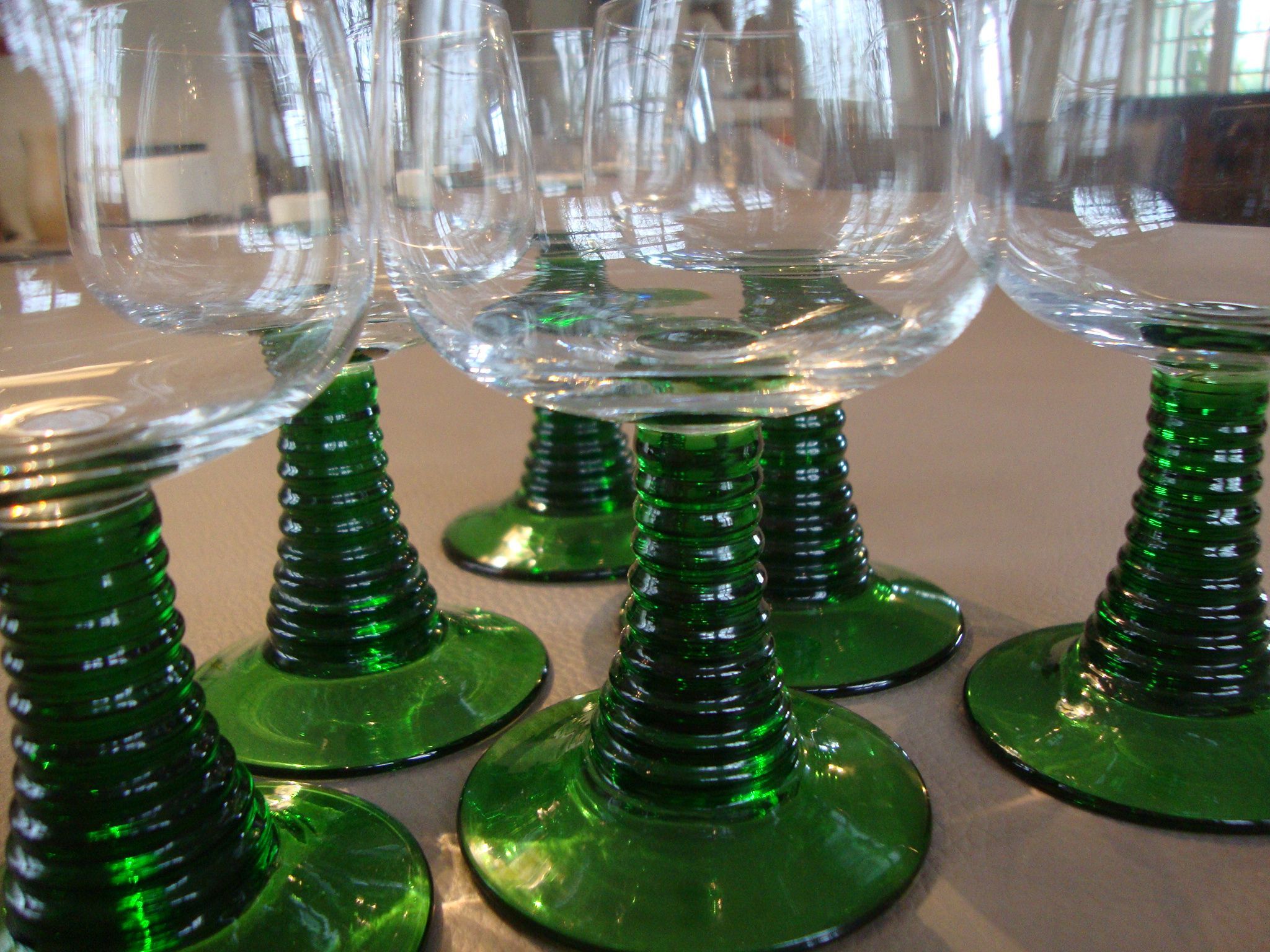 6 Alsace wine glasses