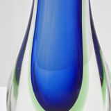 Vintage Murano glass vase Sommerso 1960