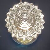 Vintage glass globe wall lamp