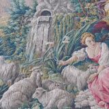 French wall tapestry Jacquard - La Filandiere