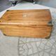 Small naval officer trunk in camphrier