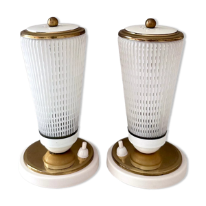 Paire de lampes de table