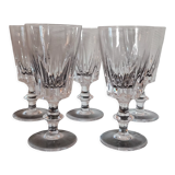 5 wine glasses
