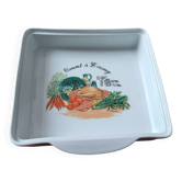 Porcelain plate the swallow
