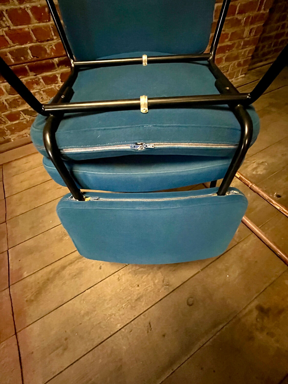 Set of 6 original chairs from the 60s/70s.