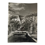 F. Schneider, brutalist landscape (Algeria), 1960s. Black and white silver print.