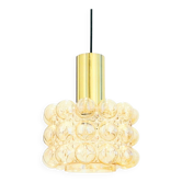 Mid-Century Space Age Bubble Glass Ceiling Light by H. Tynell for Limburg
