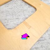 Ikea 90s stool or side table by Lisa Norinder N3