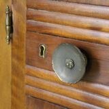 1930s walnut credenza in art deco style