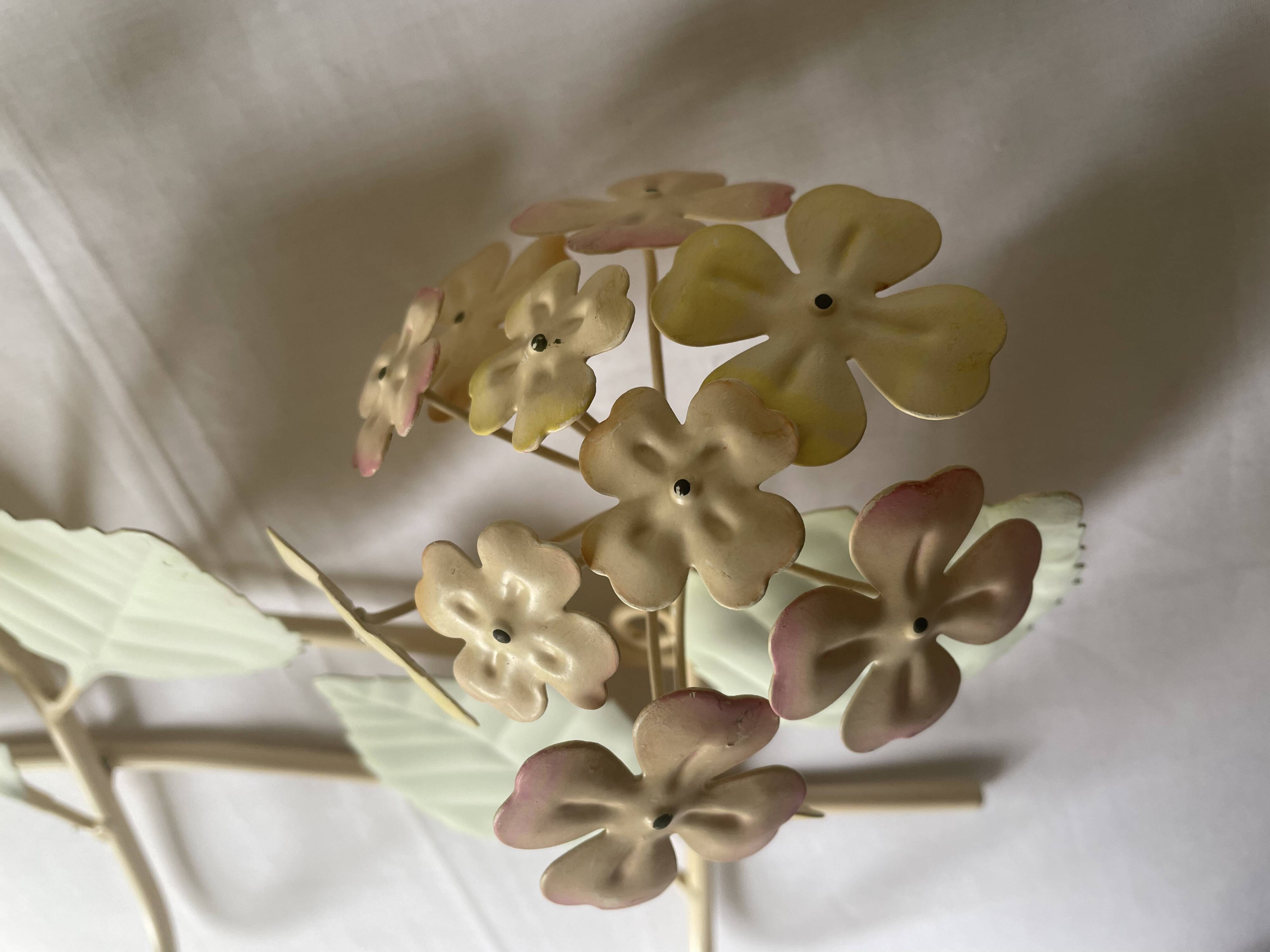 Hydrangea coat rack