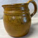 Old stoneware pitcher