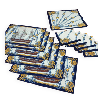Sets et serviettes de table Hermès