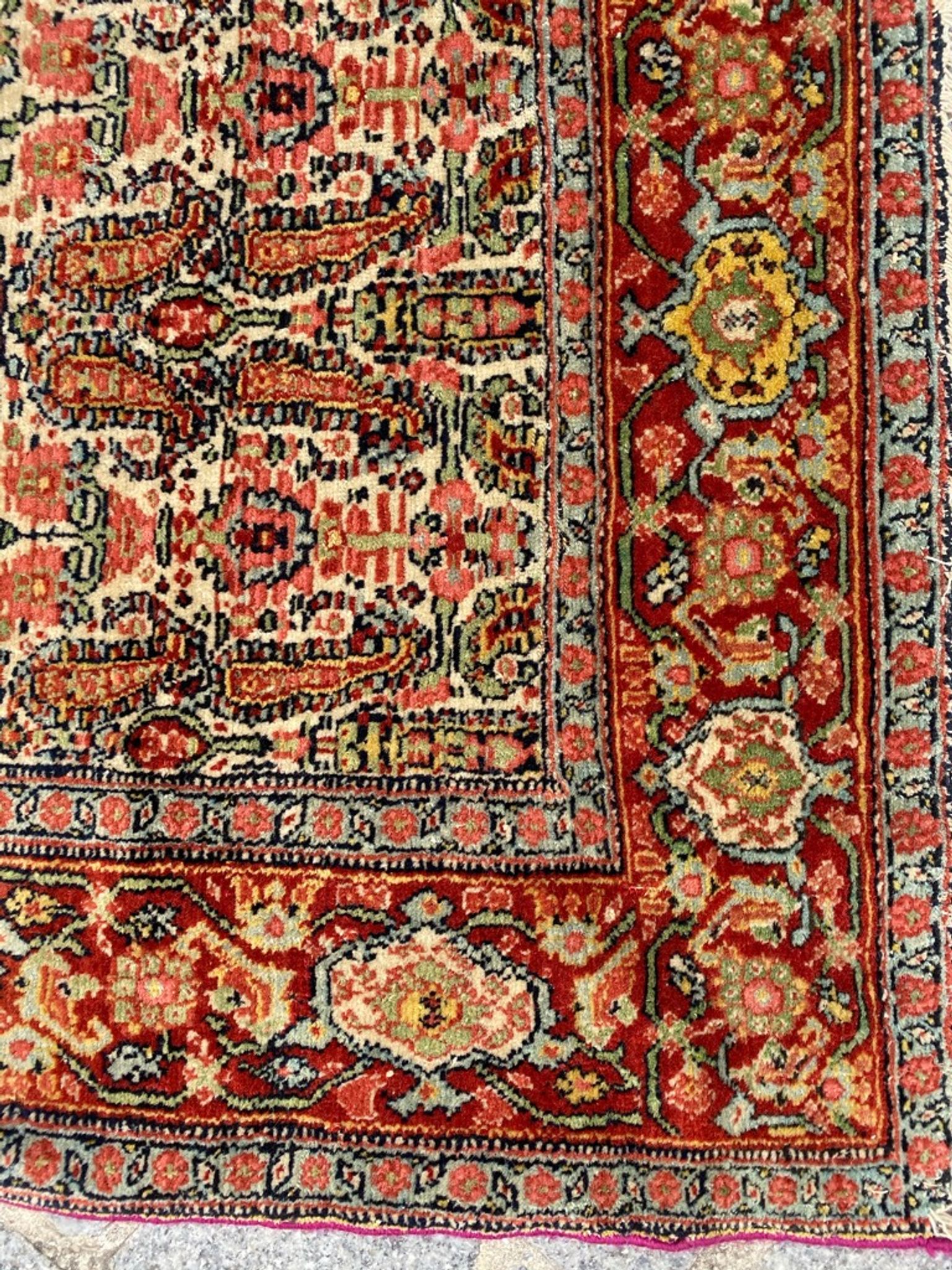 Old Persian carpet Senneh end 140x188 cm
