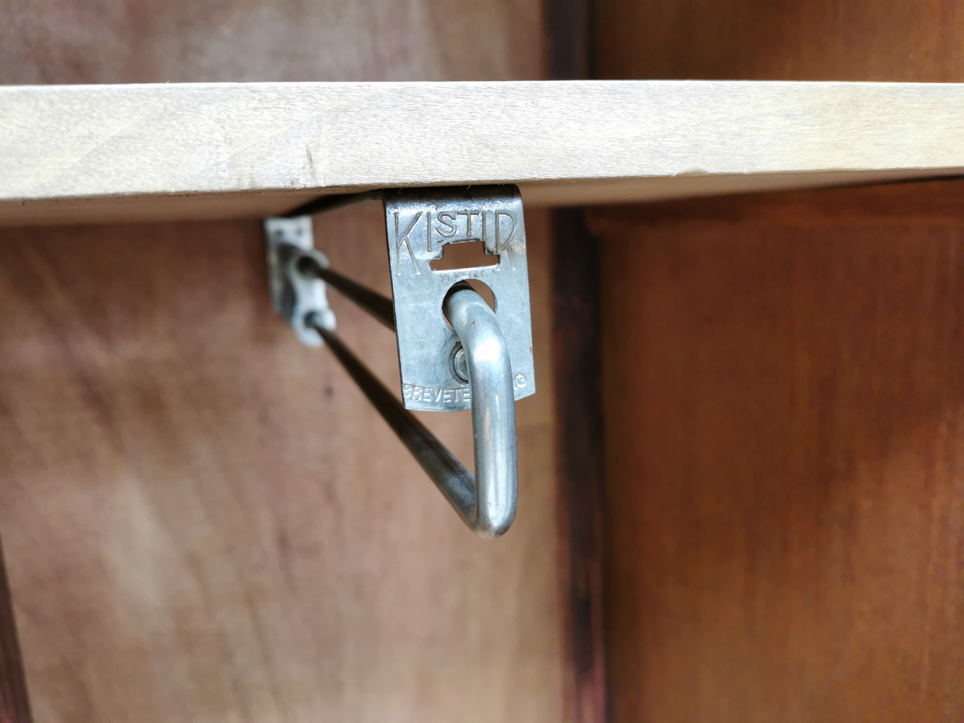 Vintage asymmetrical wardrobe