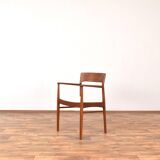 Danish Teak Dining Chairs by Henning Kjærnulf for Korup Stolefabrik, 1960s,