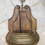 Cache pot copper fleur de lys