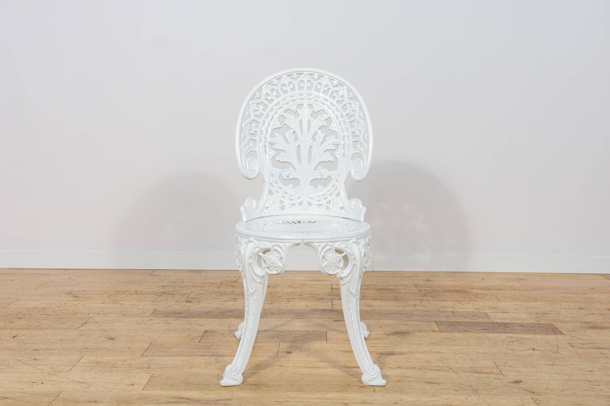 Victorian-Style Aluminium Garden Dining Set, United Kingdom, 1950s