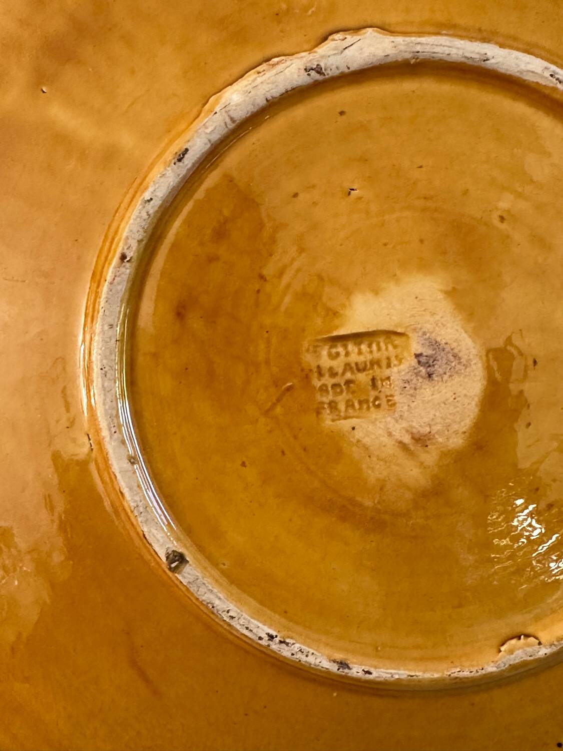 Pair of flat plates Vallauris