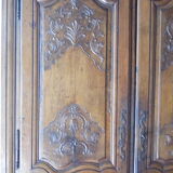 Wardrobe carved doors, 18th century era