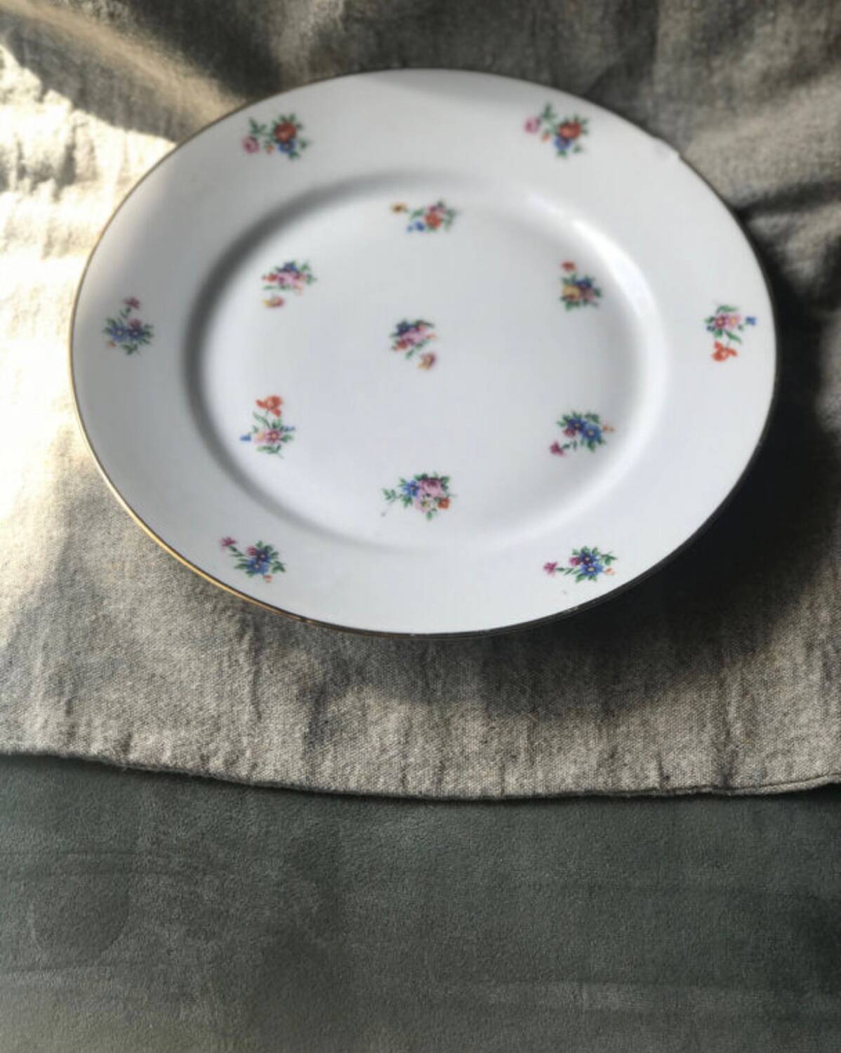 Antique Limoges cake stand