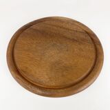Round solid wood cutting boards