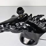 Ceramic horse lamp 1980
