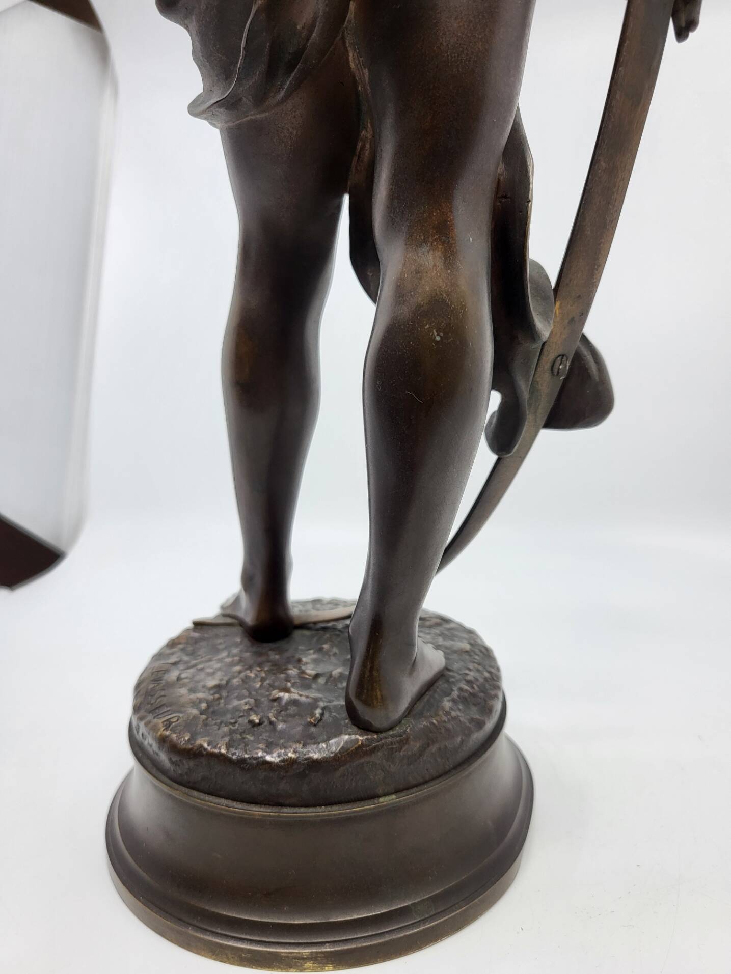 Bronze sculpture "The Shepherd's Star" by Henri Louis Levasseur 1880