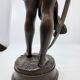 Bronze sculpture "The Shepherd's Star" by Henri Louis Levasseur 1880