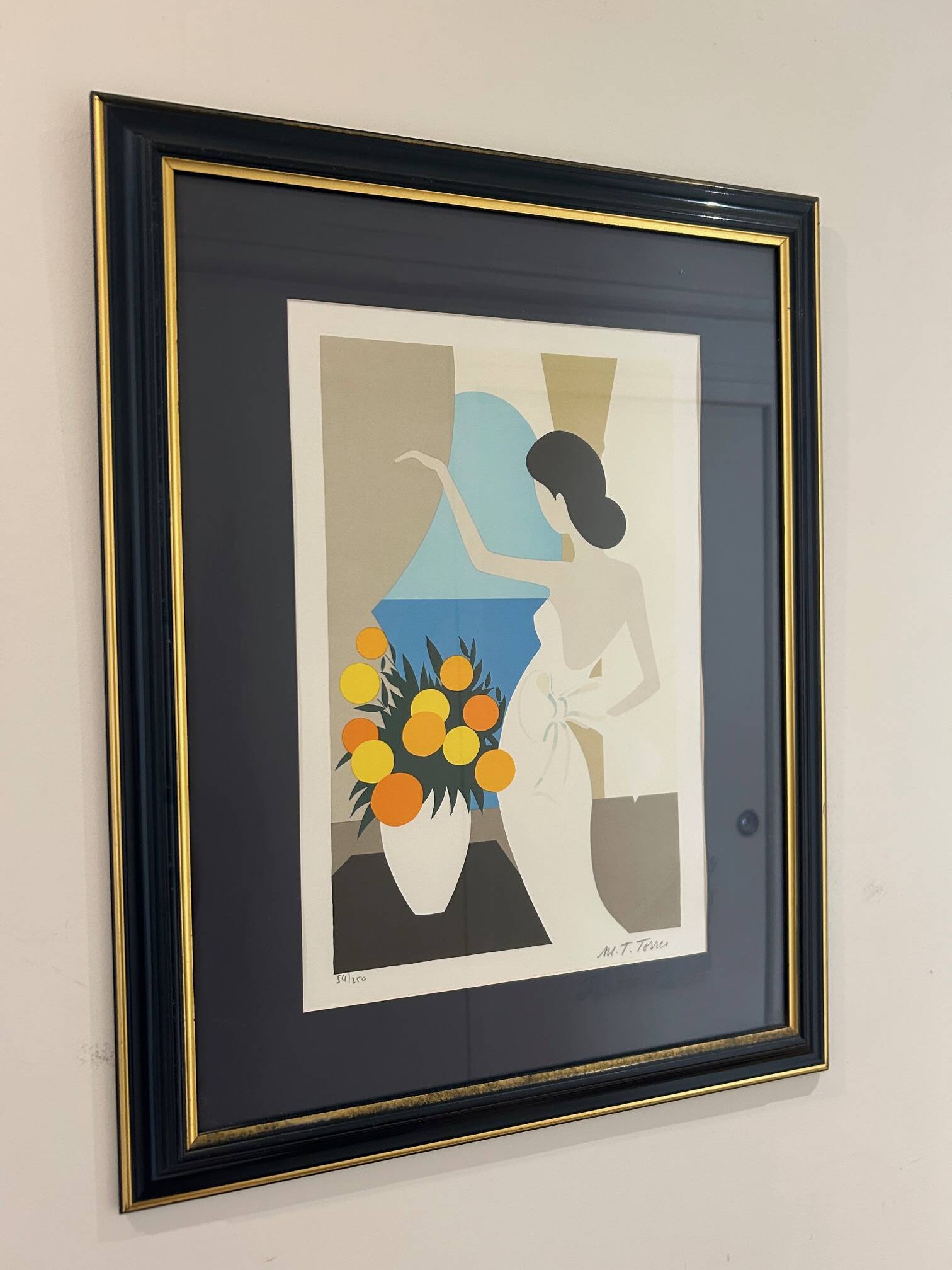 lithographie de Maria Teresa Torres
