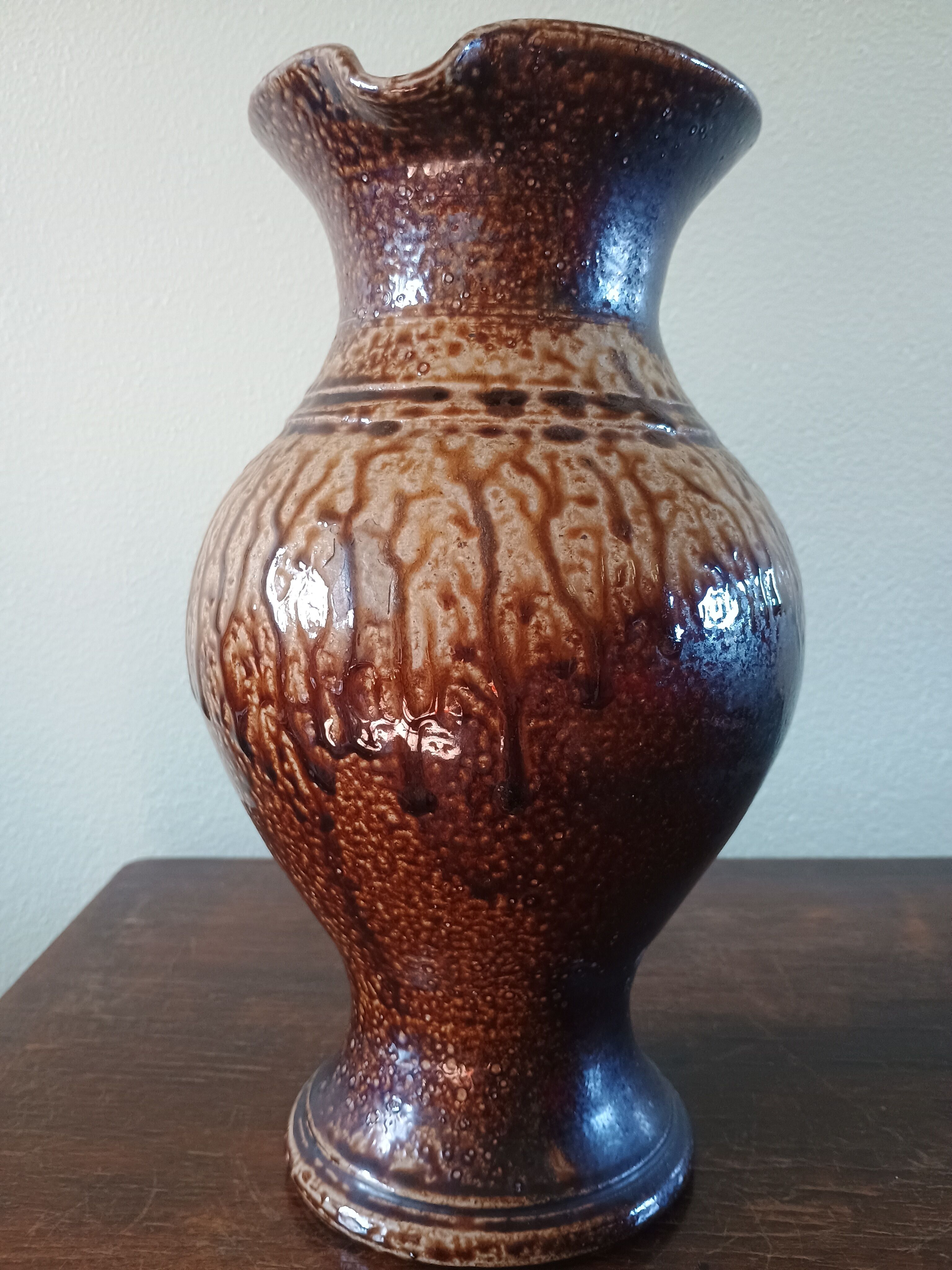 Jug Pitcher Stoneware - St Amand en Puisaye - Guy Norman - The New Pottery